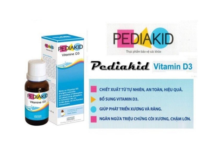 Vitamin D3 Pediakid cho trẻ sơ sinh