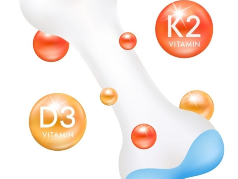 Nên bổ sung đồng thời hai loại Vitamin D3 và Vitamin K2